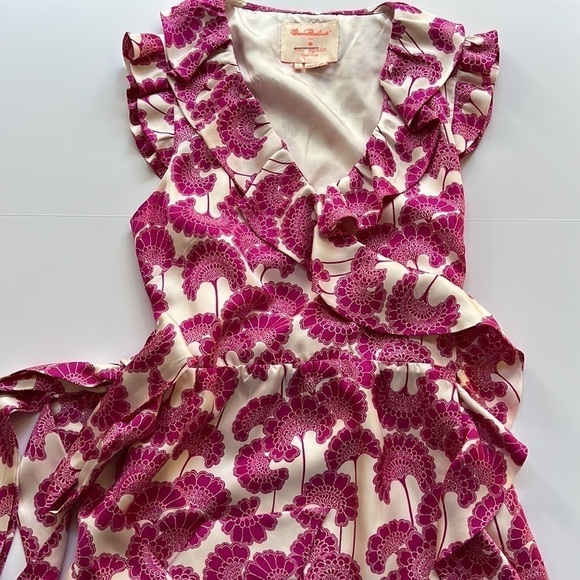 Kate Spade X Florence Broadhurst Audrey Silk Wrap Dress - Picture 11 of 16